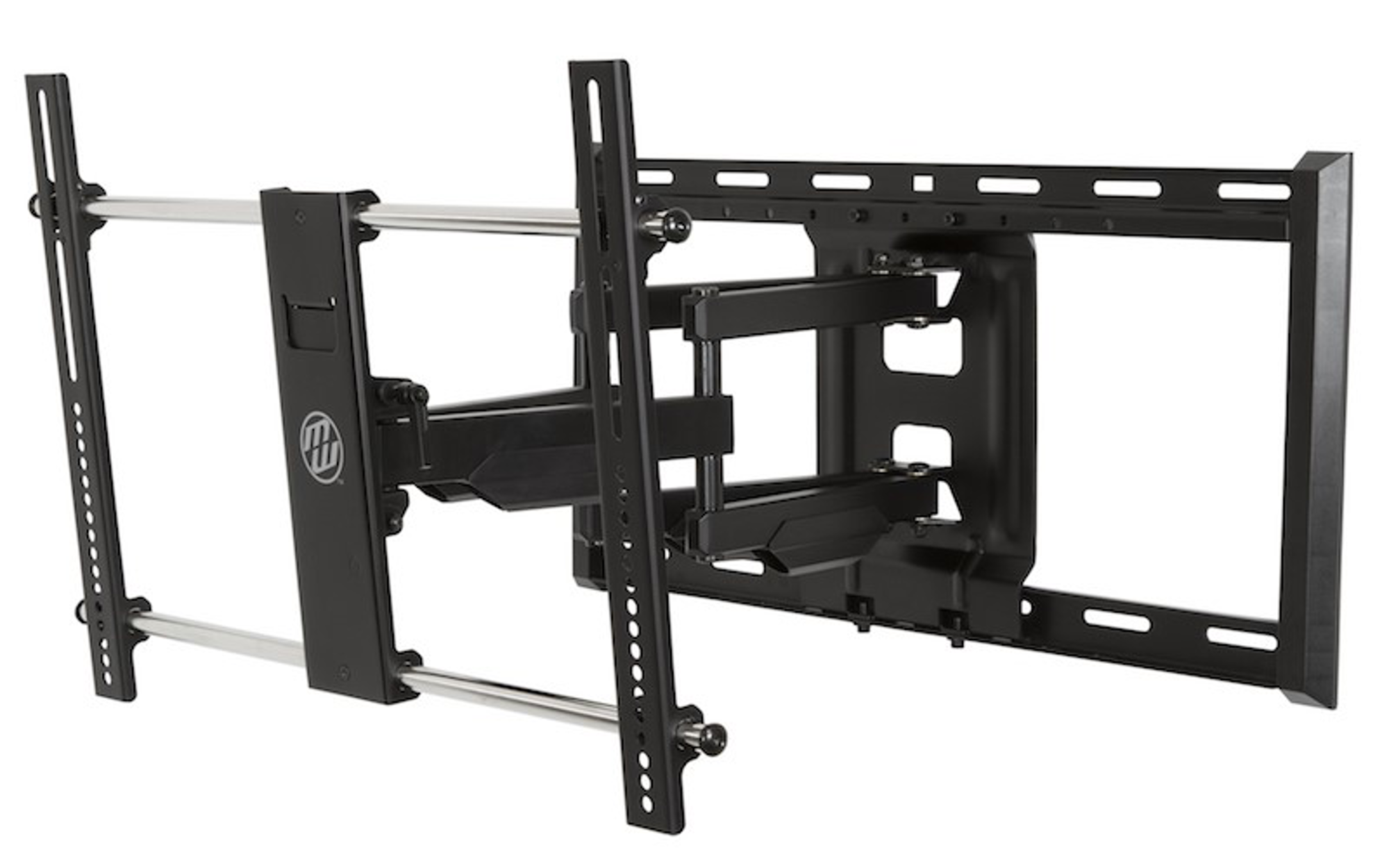 Mount Works MW125C64 full motion tv mount 37-90inch 130lbs max